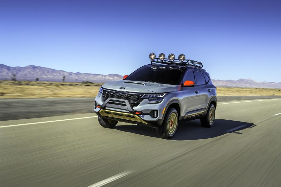  Kia Seltos X-Line Urban Concept 2019 года  (фото 5 из 20)